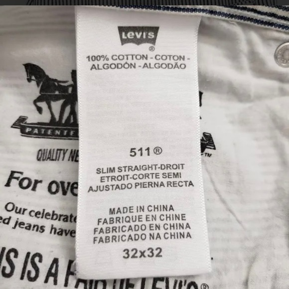 LEVIS STRIPED DENIM - Picture 5 of 9